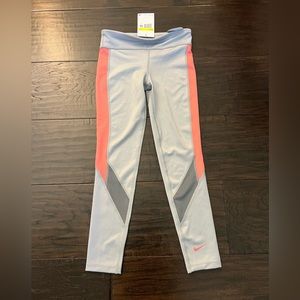 Girls Nike One Dri Fit Leggings Sz Small NWT
